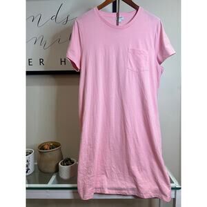 Pink T-Shirt Dress